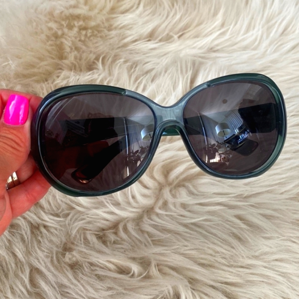 AUTHENTIC 💚 VINTAGE BALENCIAGA FOREST GREEN SUNGLASSES 💚⭐️PRICED TO SELL⭐️